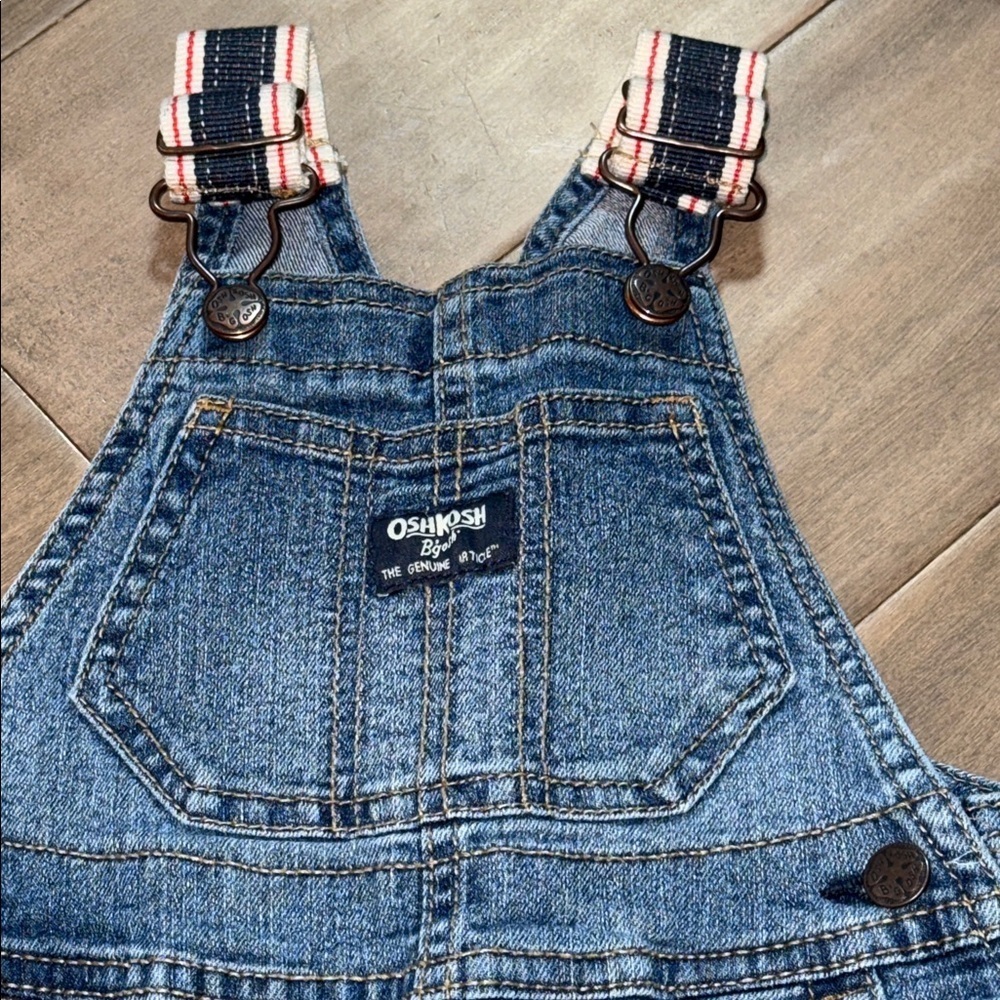 Osh Kosh B’gosh youth overalls SZ 18M - Picture 2 of 4